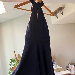 Navy Altar’d State high neck cocktail dress size S